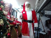 papai noel com barba natural/sp